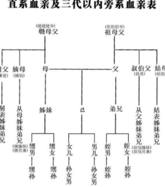 直系亲属包括哪些