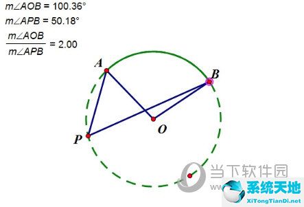 几何画板验证圆周角与圆心角的关系(几何画板画动态圆周角的视频)