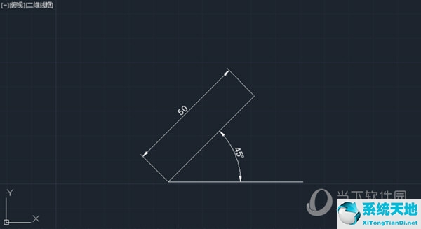 cad相对极坐标画斜线(cad相对极坐标直线命令)