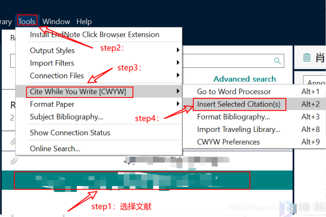 如何将endnote20和word关联