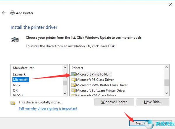 microsoft pdf printer(microsoft print to pdf没有)