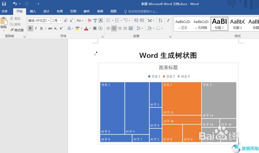 如何用word做出树状图(word制作树状图操作方法)