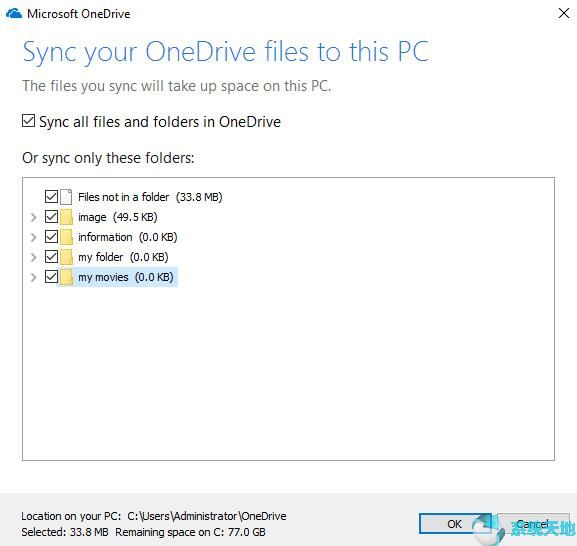 onedrive同步后为什么桌面东西没了(one drive不同步)