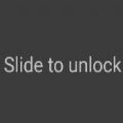 slide to unlock(滑动解锁)游戏