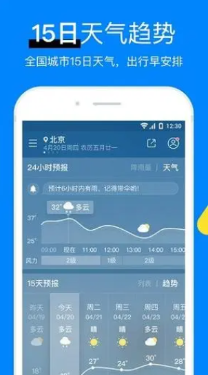 天气预报24小时详情软件