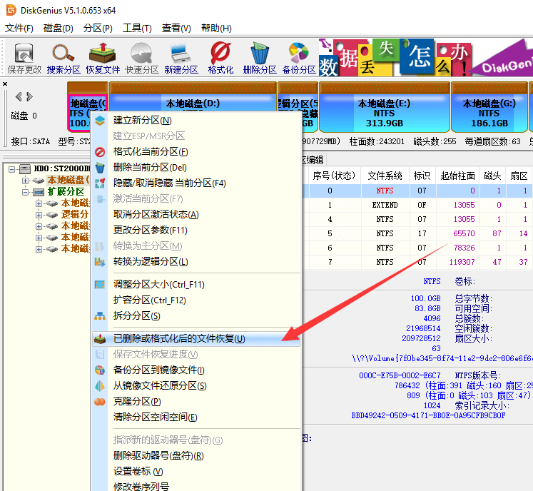 diskgenius恢复磁盘数据(diskgenius恢复数据教程)