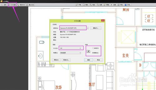 cad迷你看图打印图纸预览时是空白(cad迷你画图打印预览在哪)