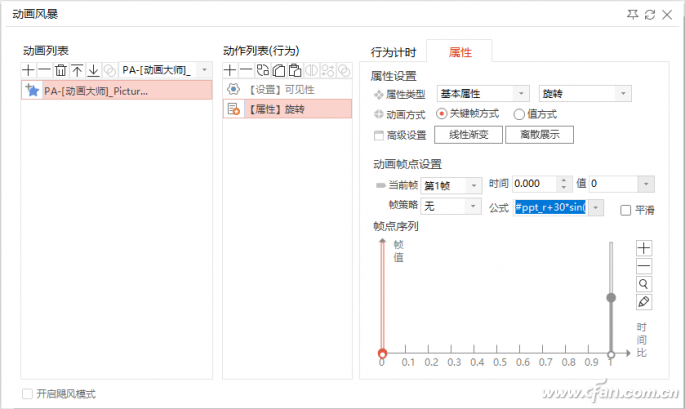 ppt中如何设置旋转动180°的画效果(幻灯片旋转动画效果)