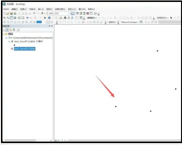 arcgis如何根据经纬度坐标画点