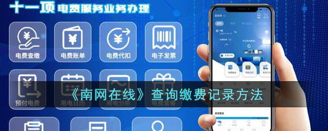 《南网在线》查询缴费记录方法
