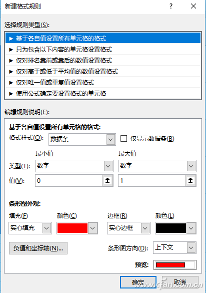 表格数据占比颜色填充(excel颜色表示占比)