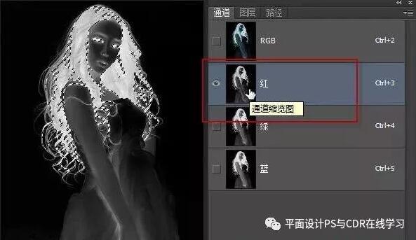 用Adobe Photoshop CC 2017抠出人物头发丝（PS）教程